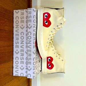 Comme Des Garçons x Chuck Taylor All Star Hi ‘Milk’